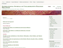 Tablet Screenshot of collaborative-practices.com